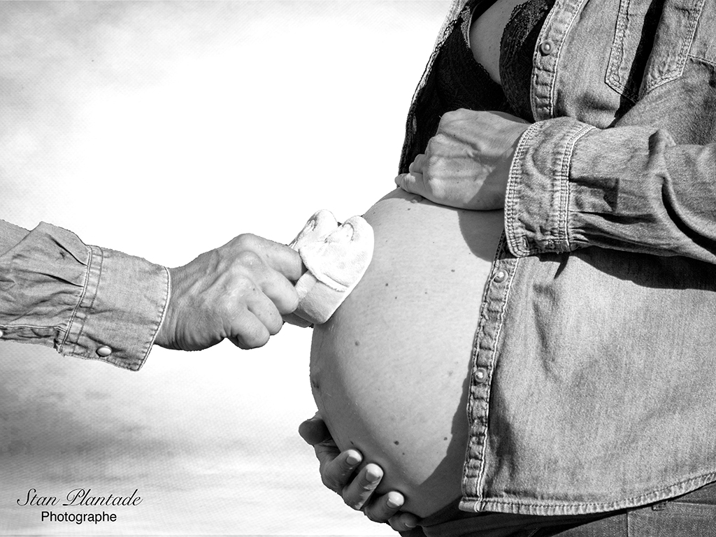 photo grossesse - stan plantade -