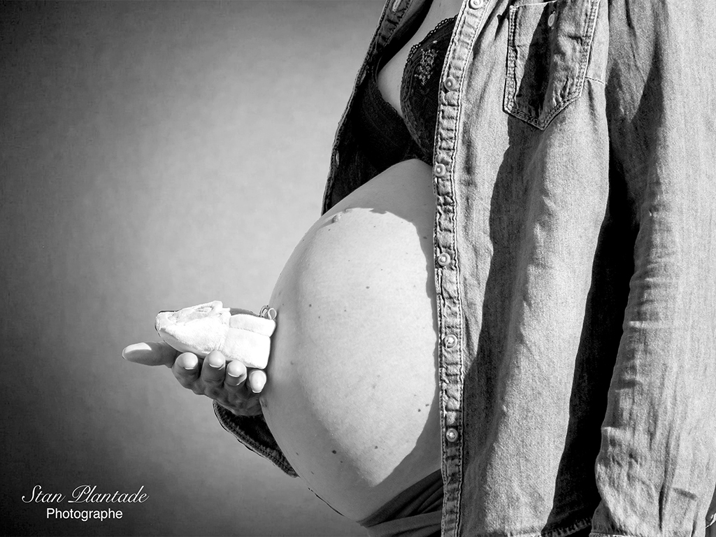 photo grossesse - stan plantade -