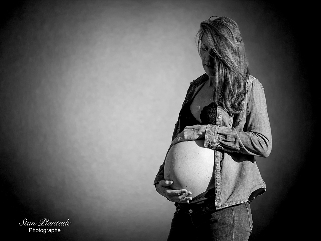 photo grossesse - stan plantade -